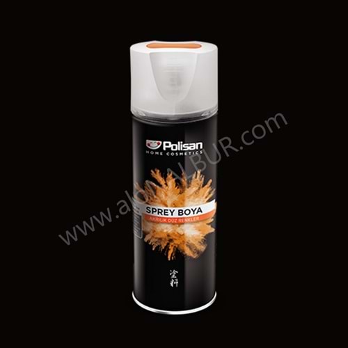 POLİSAN SPREY BOYA PARLAK SİYAH 326 RAL 9005