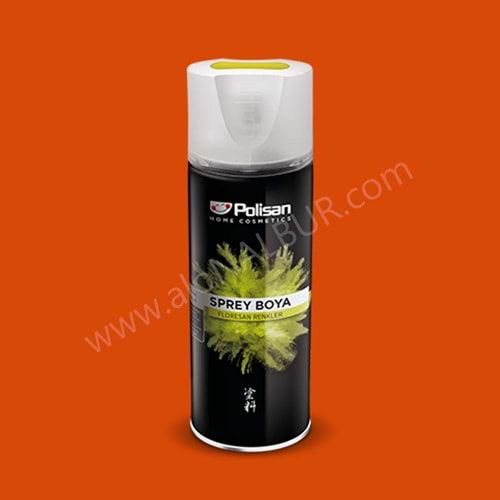 POLİSAN SPREY BOYA FLORESAN TURUNCU 522