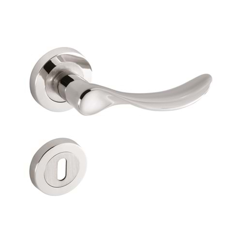 SOFUOĞLU BUKRA ALÜMİNYUM ROZETLİ NİKEL SATEN WC