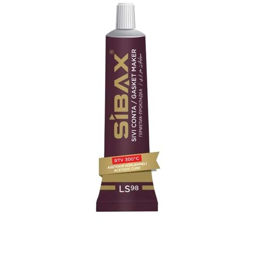 SİBAX LS98 SIVI CONTA KIRMIZI 50ml