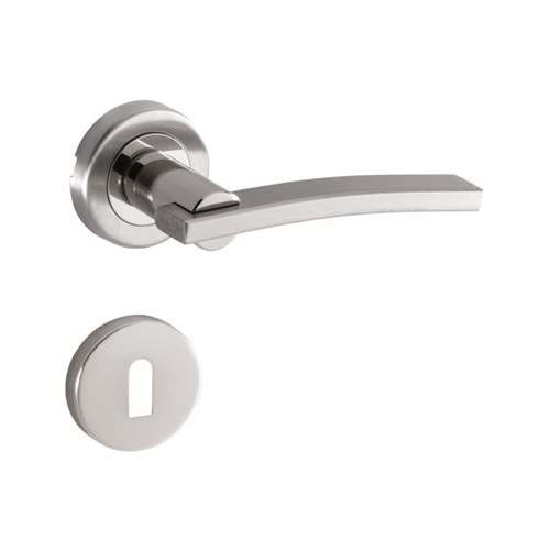 SOFUOĞLU SARE ALÜMİNYUM ROZETLİ NİKEL SATEN ODA