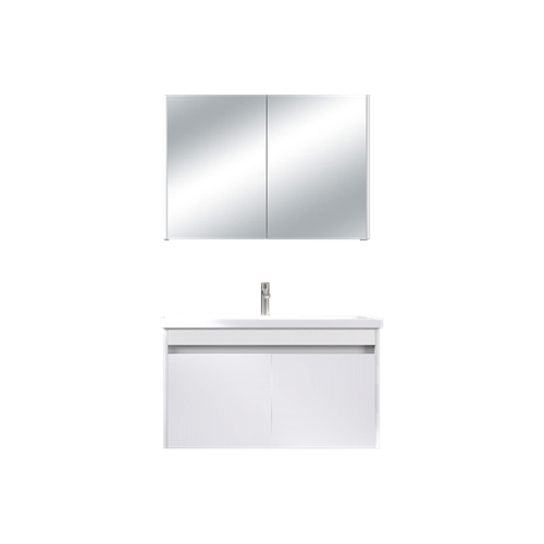 BİANİ BANYO DOLABI BODRUM 100CM MAT BEYAZ