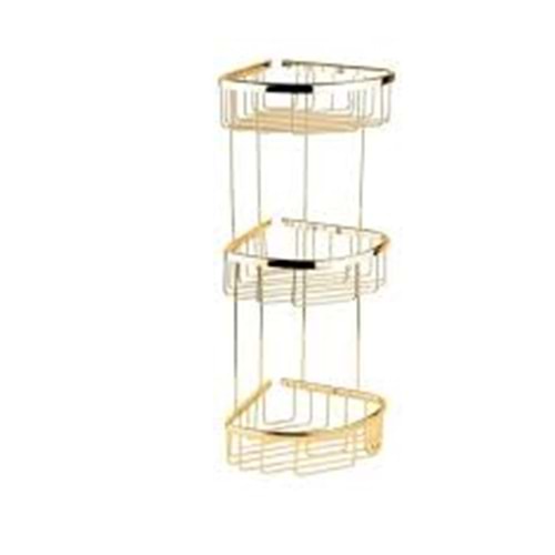 DAMLA GOLD OVAL ÜÇLÜ SÜNGERLİK
