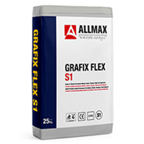 ALLMAX GRAFİX FLEX S1 GRANİT YAPIŞTIRICI GRİ