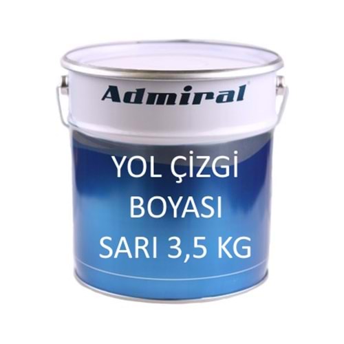 ADMİRAL YOL ÇİZGİ BOYASI SARI 3,5KG