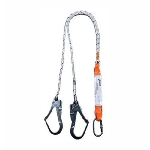 AKY LANYARD ÇİFT KOLLU STATİK HALAT ŞOK EMİCİ