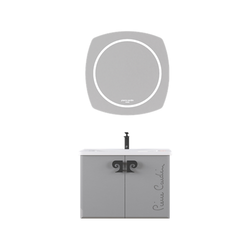 PİERRE CARDİN BANYO DOLABI STAR LED 80CM MATT ANTHRACITE