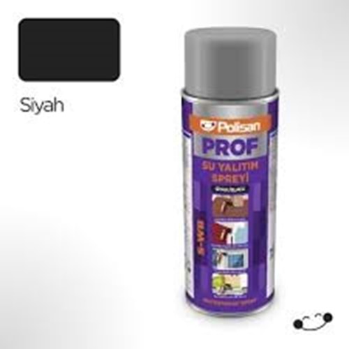 POLİSAN PROF S-WG SU YALITIM SPREYİ SİYAH 500ml