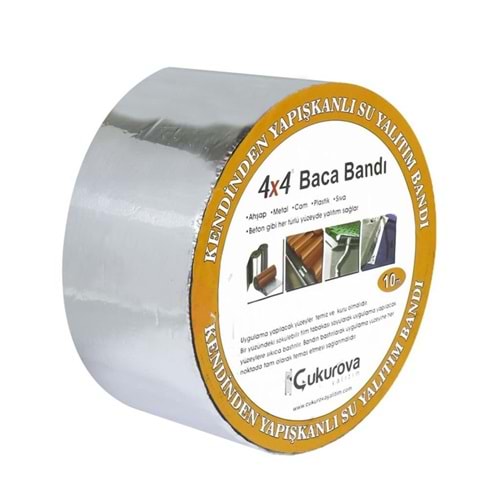 4*4 BACA BANDI ALÜMÜNYUM DÜZ 30CM * 10MT 1,5MM