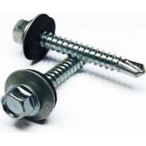 ÇETİN + SELF DRİLLİNG TRAPEZ VİDA 5,5*75 (150 ad.)