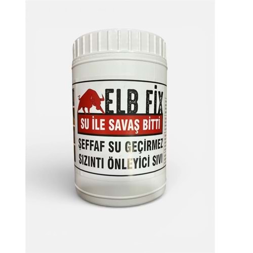 ELB FİX ŞEFFAF SIZINTI ÖNLEYİCİ 1 KG