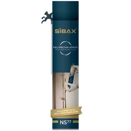 SİBAX NS77 POLİÜRETAN KÖPÜK 750ML
