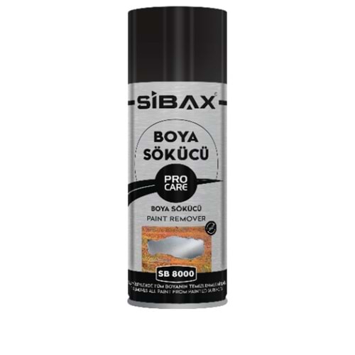 SİBAX SB8000 BOYA SÖKÜCÜ SPREY 400ML