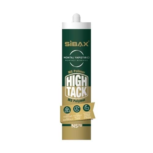 SİBAX NS78 HİBRİT HIGH TACK 290 ML BEYAZ