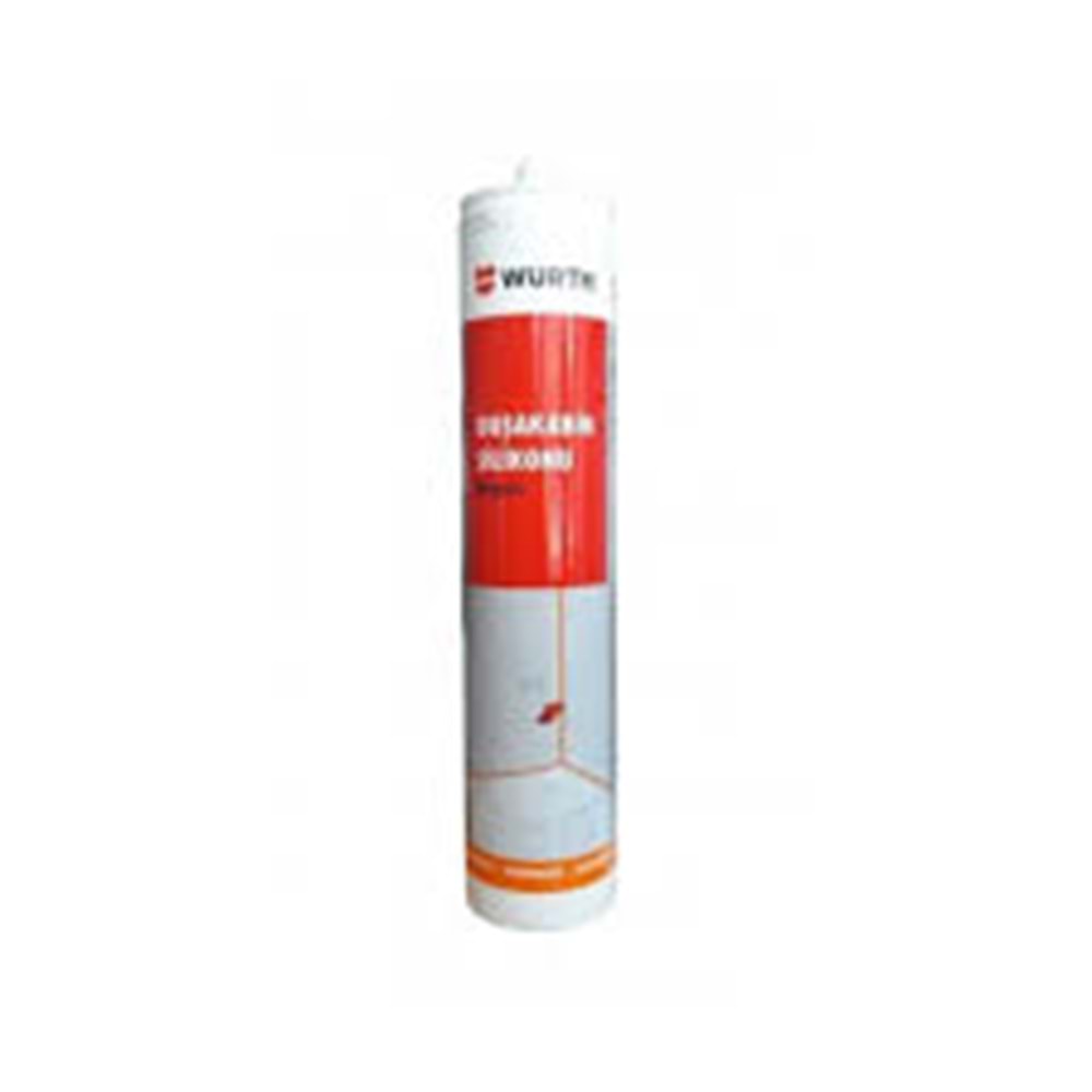 WÜRTH DUŞAKABİN SİLİKONU BEYAZ 310 ML.