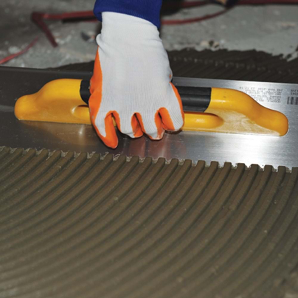DEKOR 831 SERAMİK MALA KAPALI PLASTİK SAPLI 40CM (12X12)