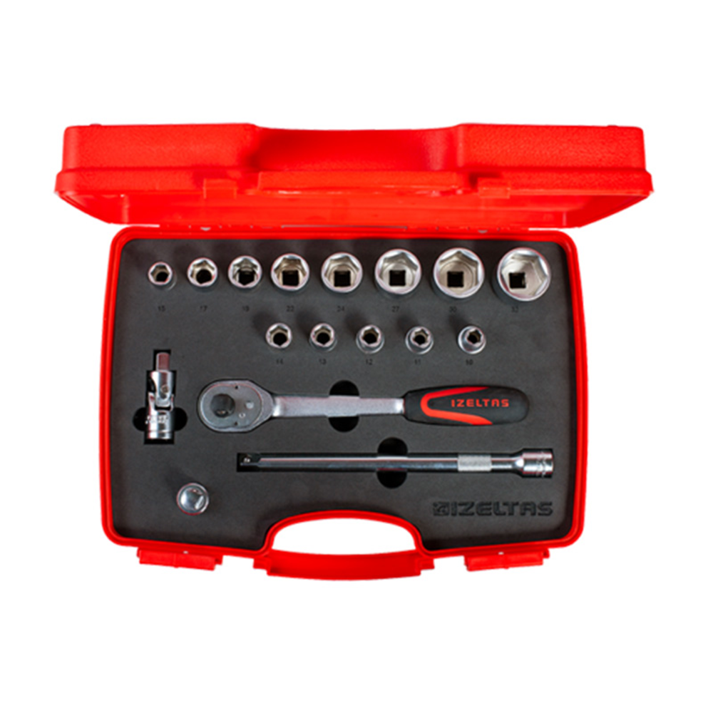 İZELTAŞ LOKMA ANAHTAR TAKIM 1/2 (17 PARÇA)