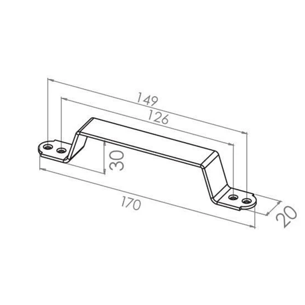 BEŞEL ÇEKMECE KULP BÜYÜK (BAKIR)