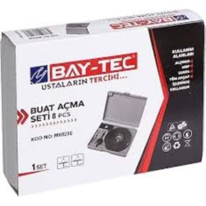 BAY-TEC MK0290 BUAT AÇMA SETİ 8 PARÇA