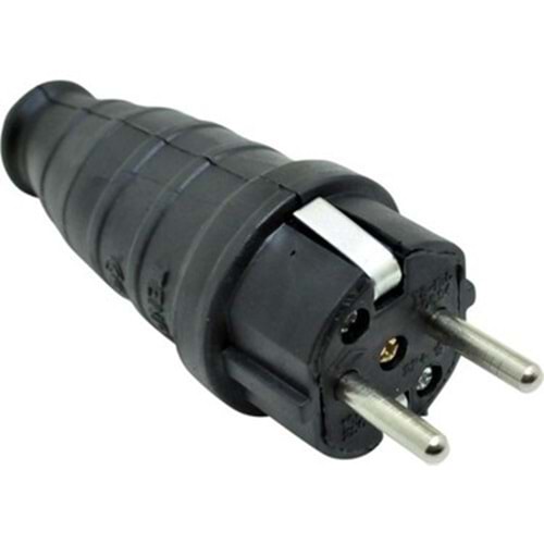 KAUÇUK MONOFAZE ERKEK FİŞ