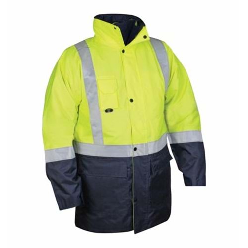 AKY OXFORD PARKA REFLEKTÖRLÜ (SARI- TURUNCU )