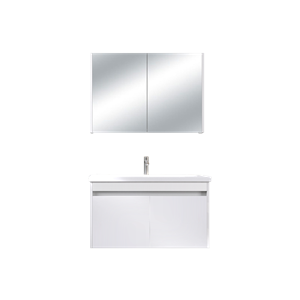 BİANİ BANYO DOLABI BODRUM 100CM MAT BEYAZ