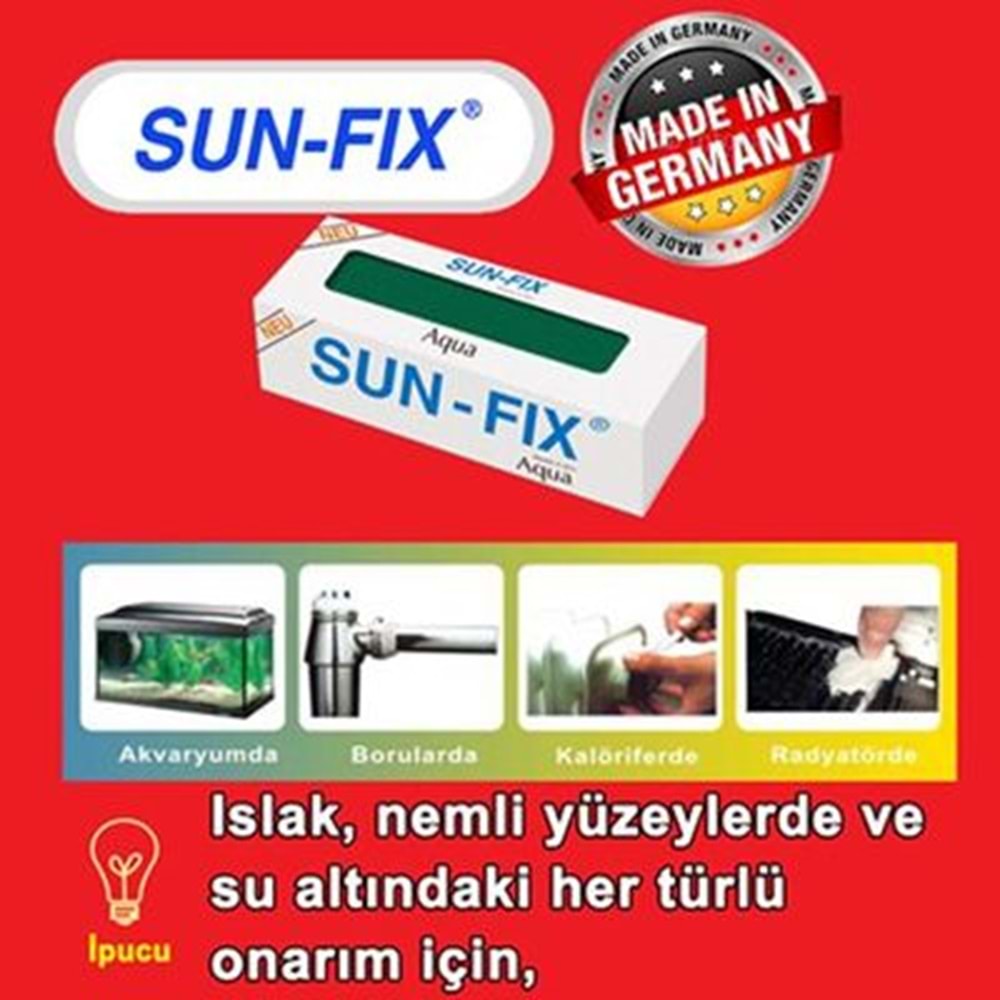 SUN-FİX 50001 AQUA MACUN KAYNAK
