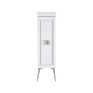 BİANİ BOY DOLABI NİLE ANTIQUE WHITE CHROME