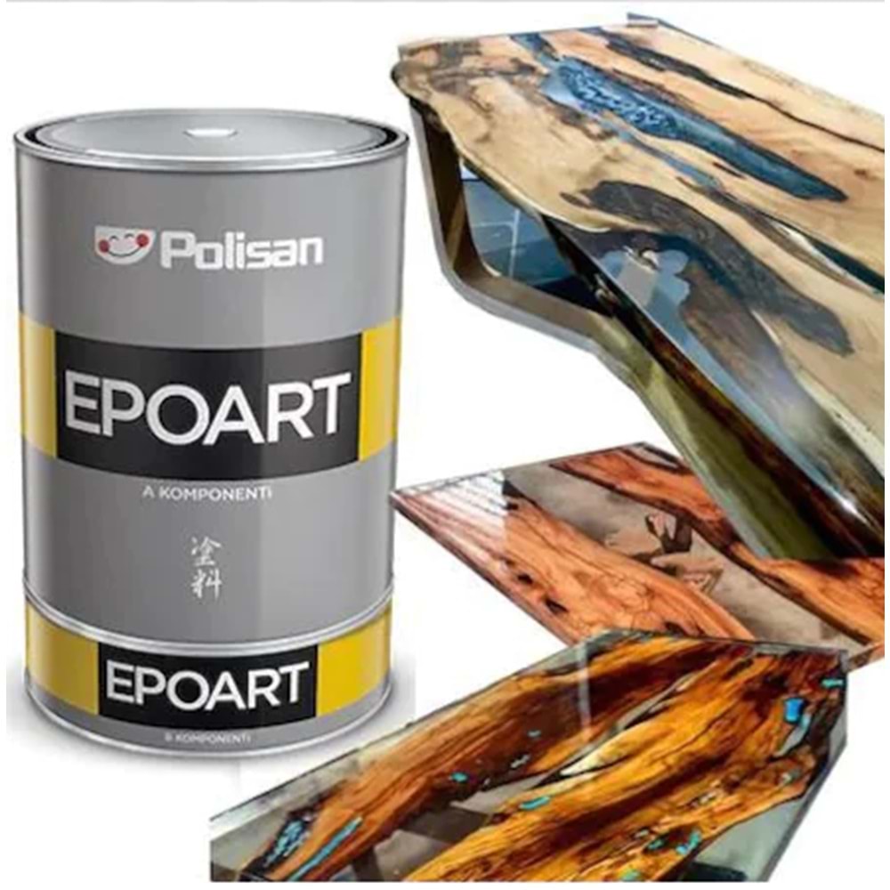 POLİSAN EPOART ŞEFFAF EPOKSİ 1/1 TAKIM