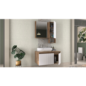 BİANİ BANYO DOLABI NEVADA 90CM VIOLIN ANTIQUE WHITE