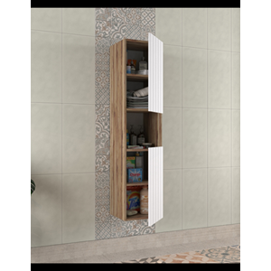 BİANİ BOY DOLABI NEVADA VIOLIN ANTIQUE WHITE