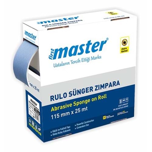 MASTER SÜNGER RULO ZIMPARA 115*25 220 kum