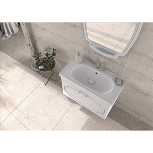 BİANİ BANYO DOLABI HÜNKAR 85CM PARLAK BEYAZ