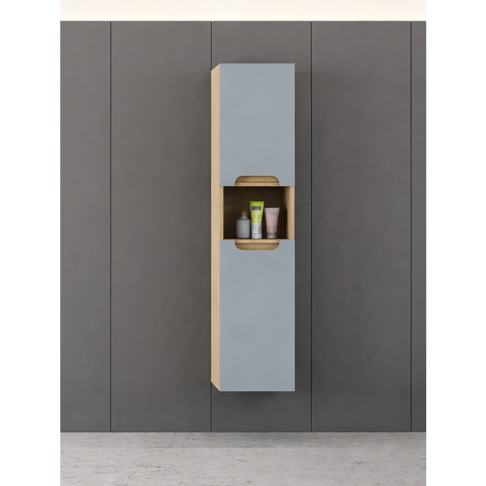 BİANİ BOY DOLABI KATIA R OAK ICE BLEU