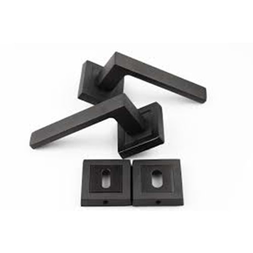 VENAX LAMA KAPI KOLU ROZETLİ SİYAH ODA