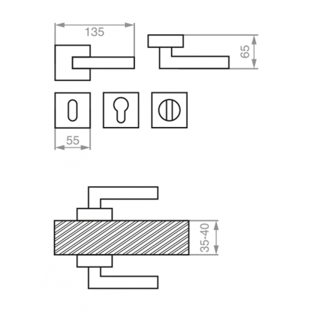 SOFUOĞLU HAZAL KARE ROZETLİ NİKEL SATEN ODA