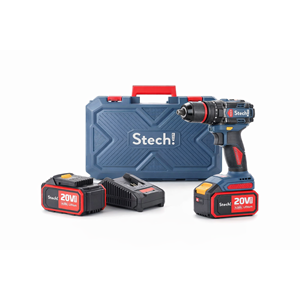 STECH SX22-2 AKÜLÜ DARBELİ MATKAP 2,0AH (2 AKÜLÜ)