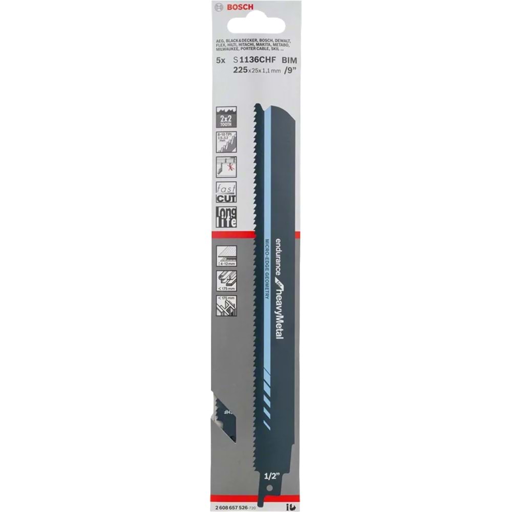 BOSCH S 1136 CHF TİLKİ KUYRUK UÇ