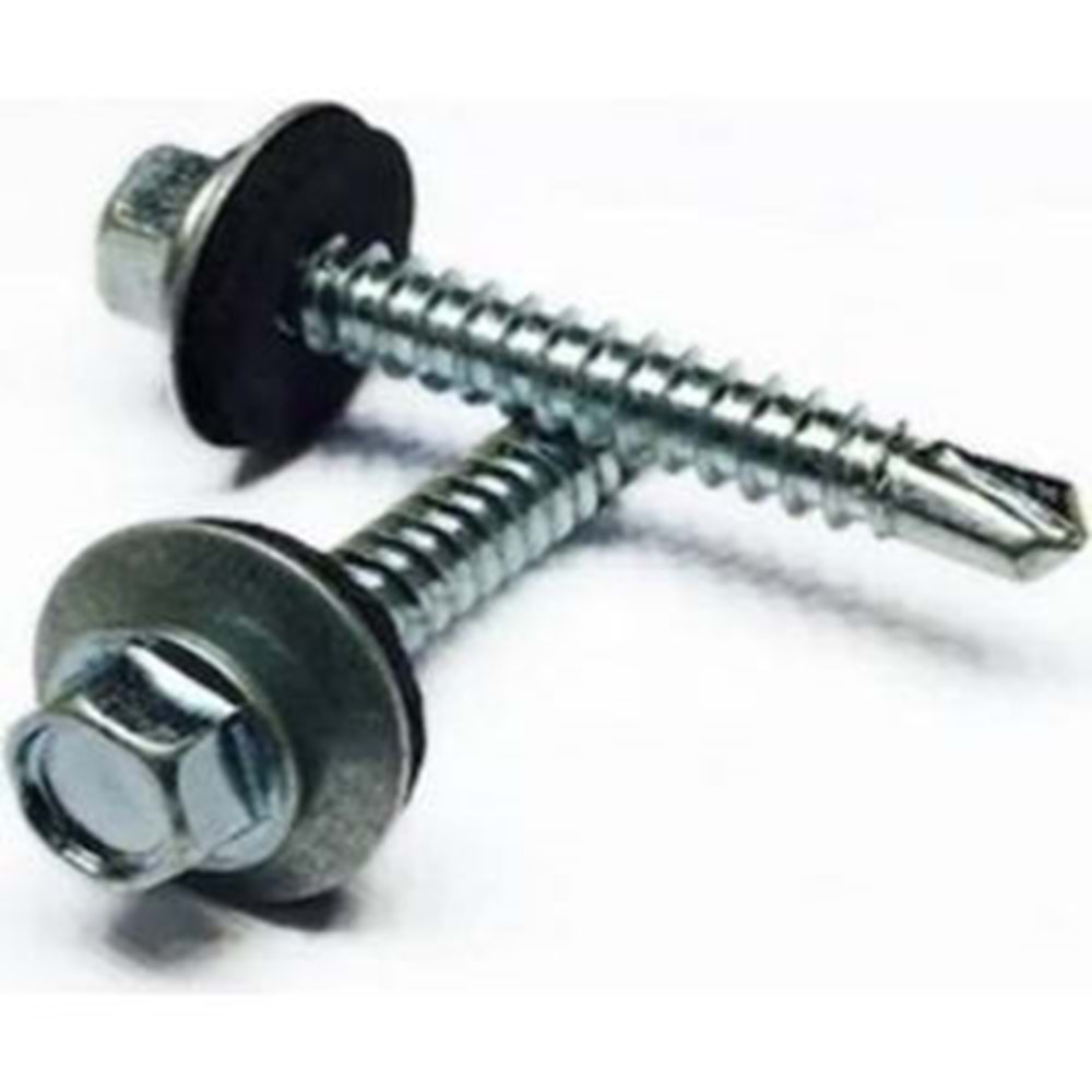 ÇETİN + SELF DRİLLİNG TRAPEZ VİDA 5,5*75 (150 ad.)
