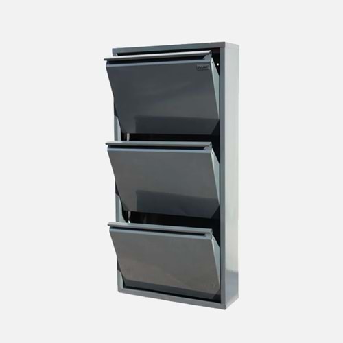 İMAK AYAKKABILIK 3 KAPAKLI GRİ