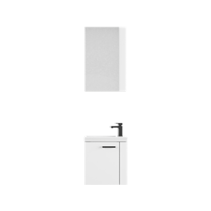 BİANİ BANYO DOLABI MINIBOX 45CM MAT WHİTE