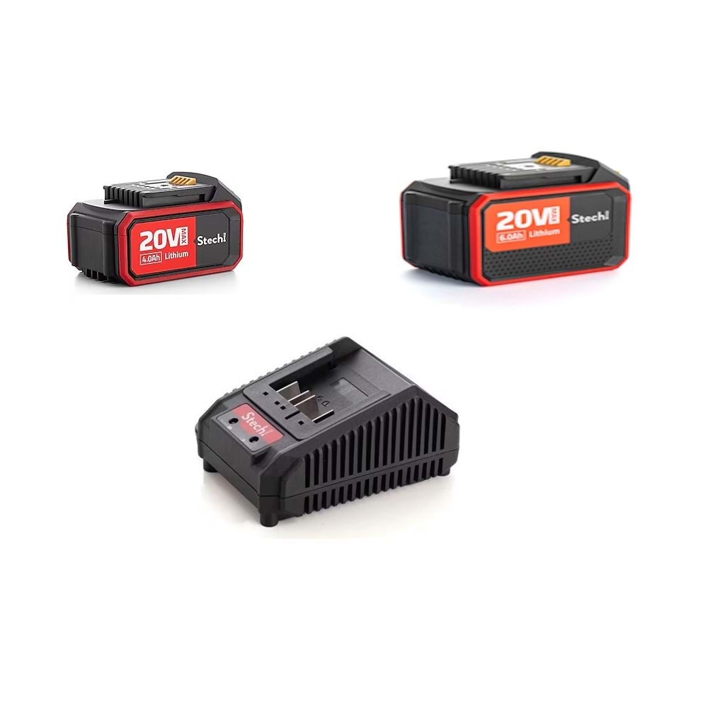 STECHEND SXS403 ŞARJLI SET