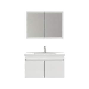 BİANİ BANYO DOLABI DİKİLİ 100CM MATTE WHITE