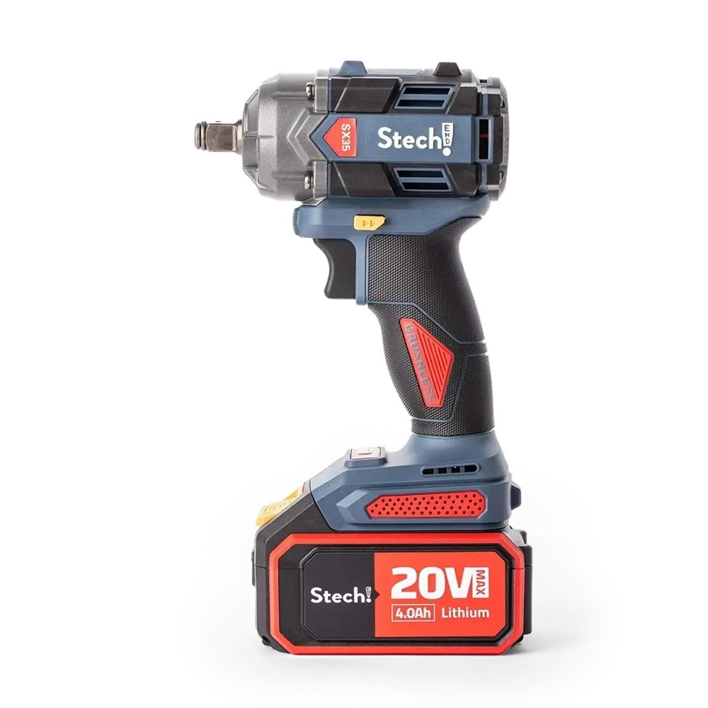 STECH SX35 AKÜLÜ DARBELİ SOMUN SIKMA 1/2 500 NM (4ah) (2AKÜLÜ)